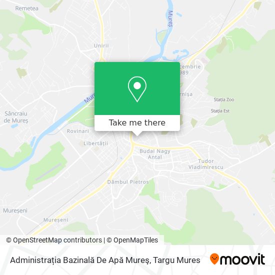 Administrația Bazinală De Apă Mureş map