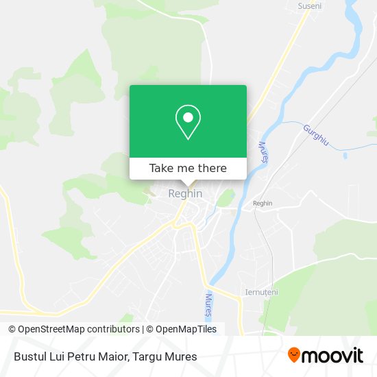 Bustul Lui Petru Maior map