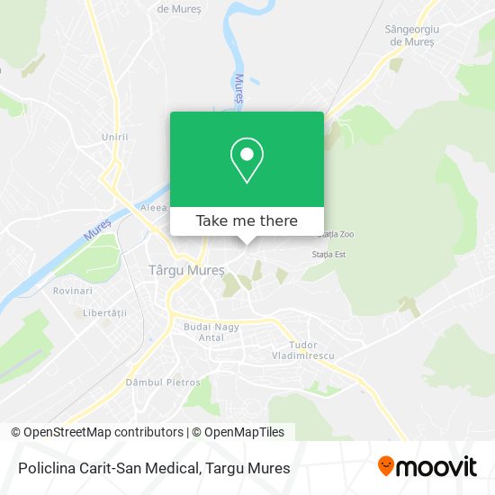 Policlina Carit-San Medical map