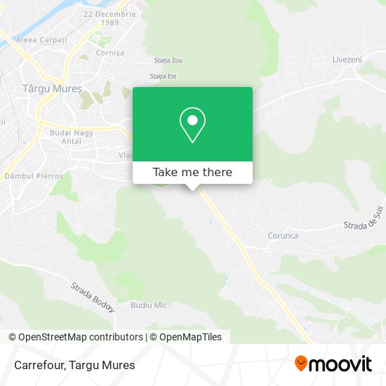 Carrefour map