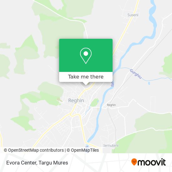 Evora Center map