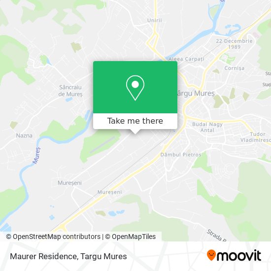 Maurer Residence map