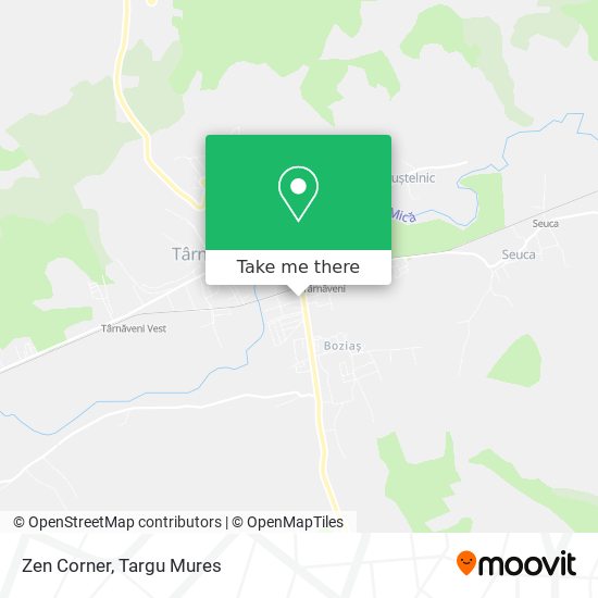Zen Corner map