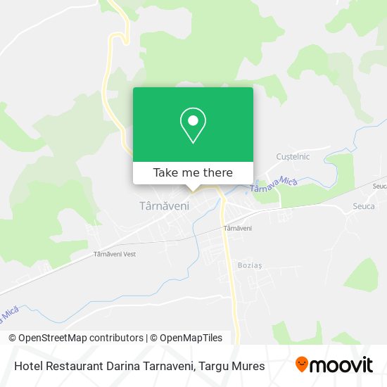 Hotel Restaurant Darina Tarnaveni map