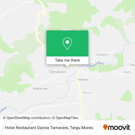 Hotel Restaurant Darina Tarnaveni map