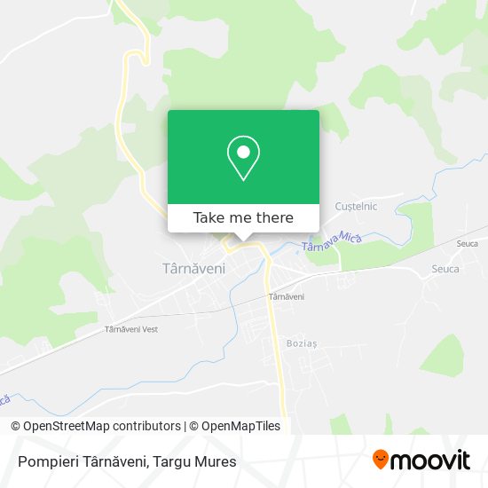Pompieri Târnăveni map