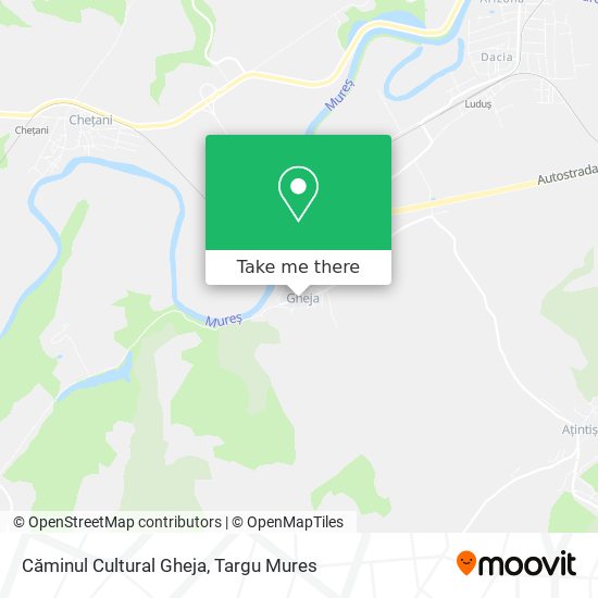 Căminul Cultural Gheja map