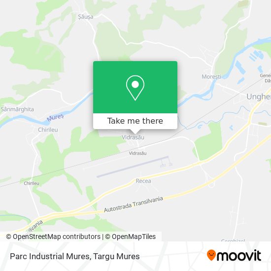 Parc Industrial Mures map