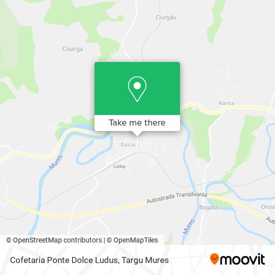 Cofetaria Ponte Dolce Ludus map