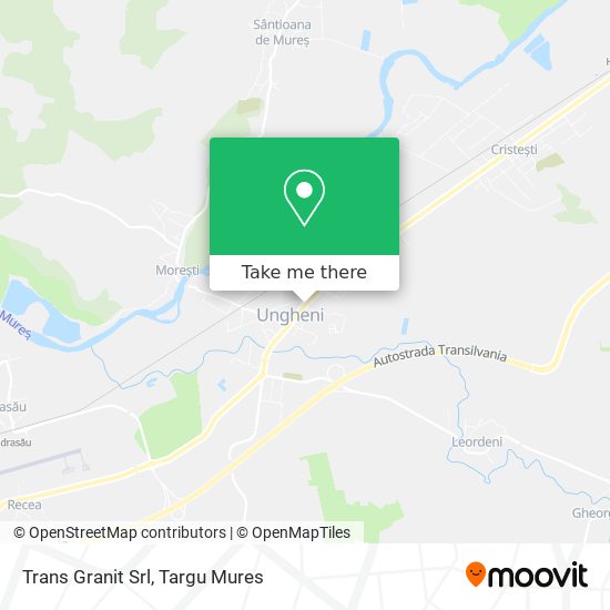 Trans Granit Srl map