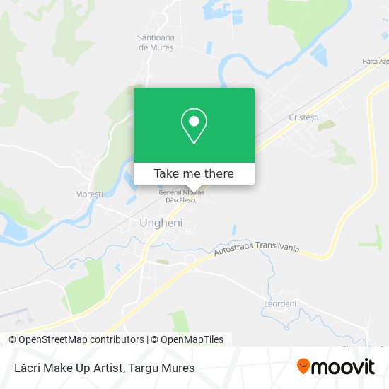 Lăcri Make Up Artist map