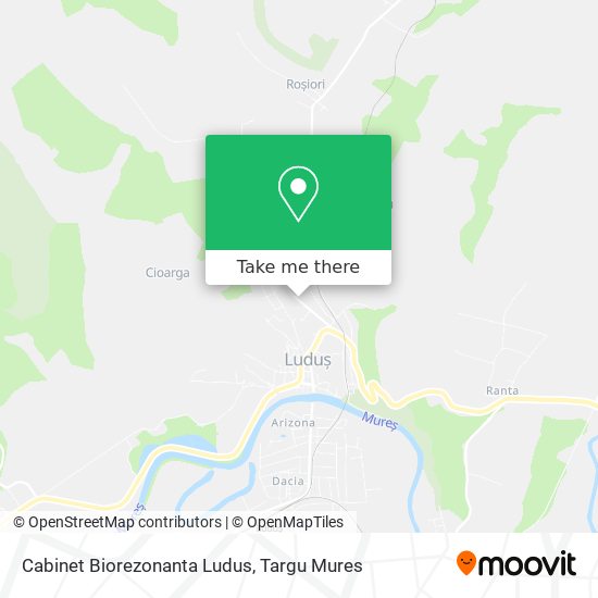 Cabinet Biorezonanta Ludus map