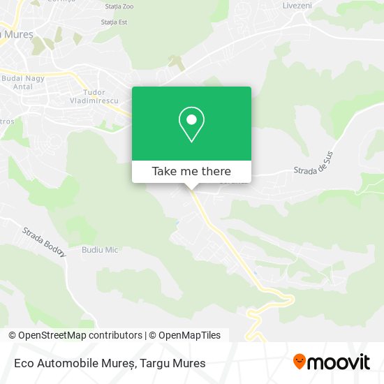 Eco Automobile Mureș map