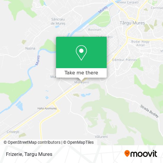 Frizerie map