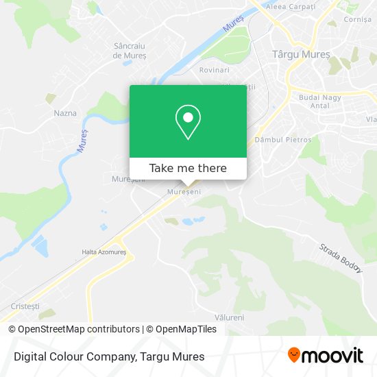 Digital Colour Company map