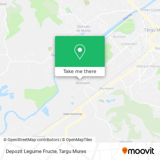 Depozit Legume Fructe map