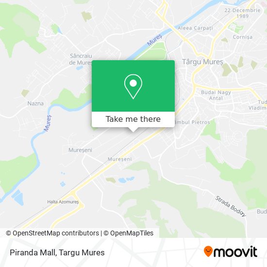 Piranda Mall map