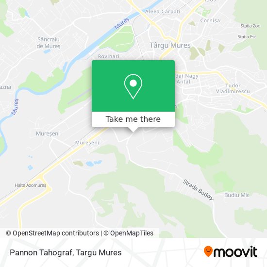 Pannon Tahograf map