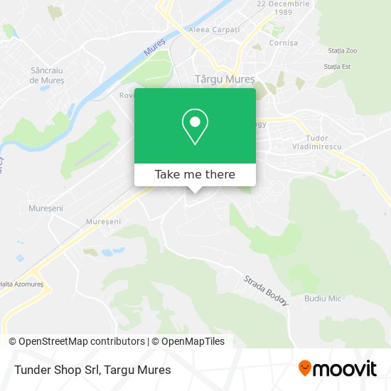 Tunder Shop Srl map