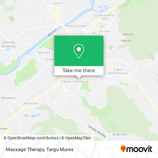 Massage Therapy map