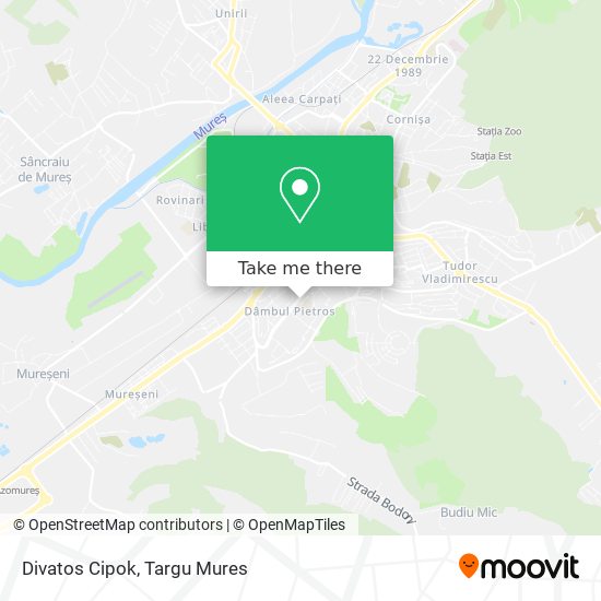 Divatos Cipok map