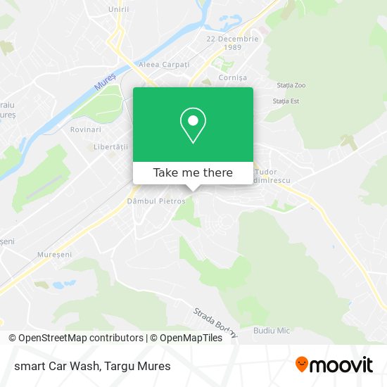 smart Car Wash map