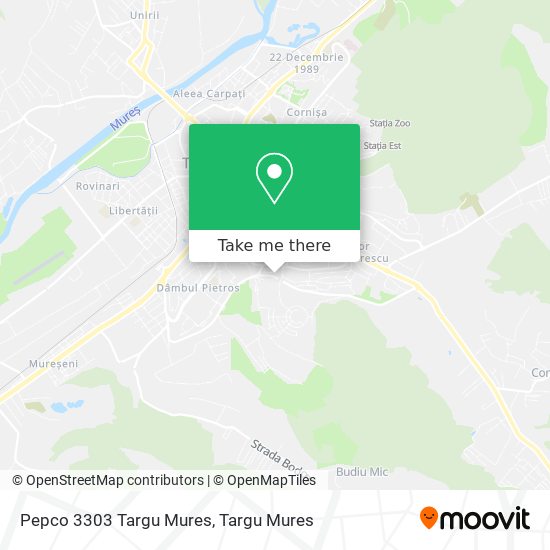 Pepco 3303 Targu Mures map