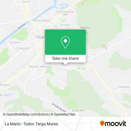 La Mario - Tudor map