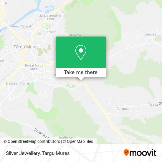 Silver Jewellery map