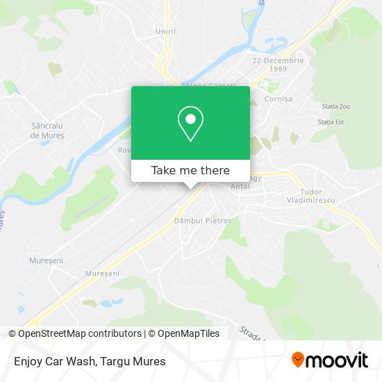 Enjoy Car Wash map