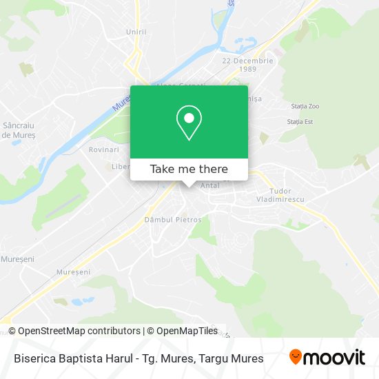 Biserica Baptista Harul - Tg. Mures map