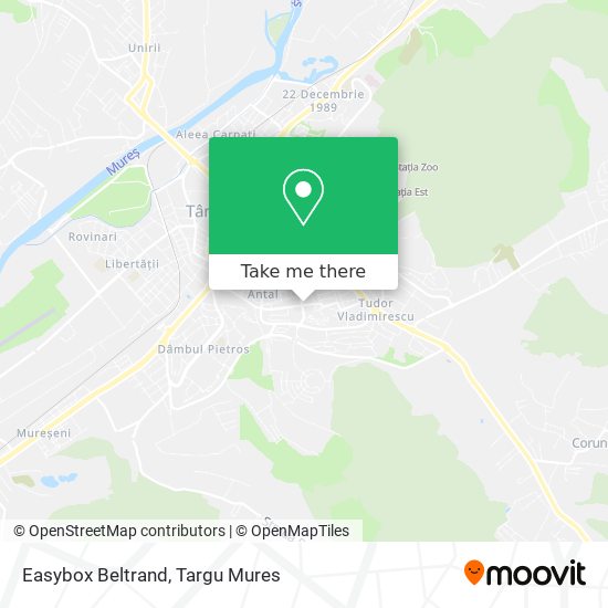 Easybox Beltrand map