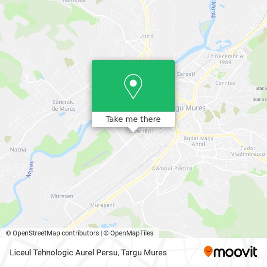Liceul Tehnologic Aurel Persu map