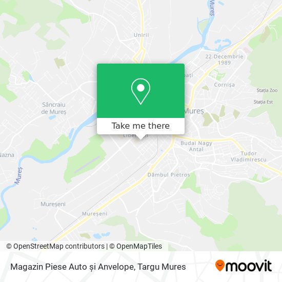 Magazin Piese Auto și Anvelope map