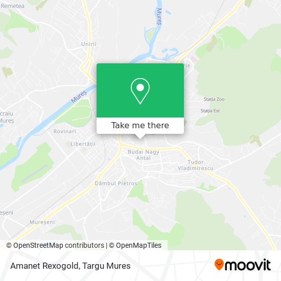 Amanet Rexogold map