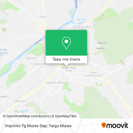 Imprinto Tg Mures Dep map