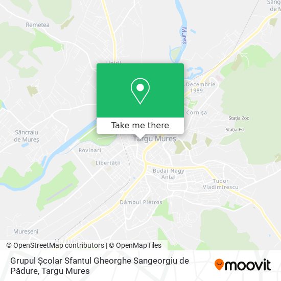 Grupul Școlar Sfantul Gheorghe Sangeorgiu de Pădure map