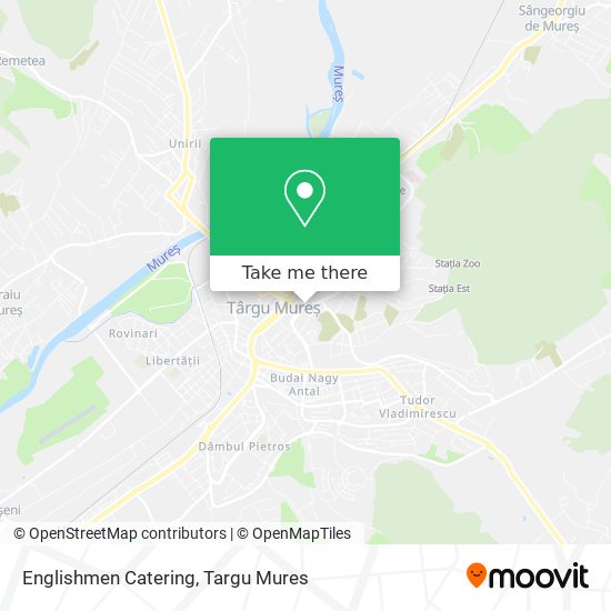 Englishmen Catering map