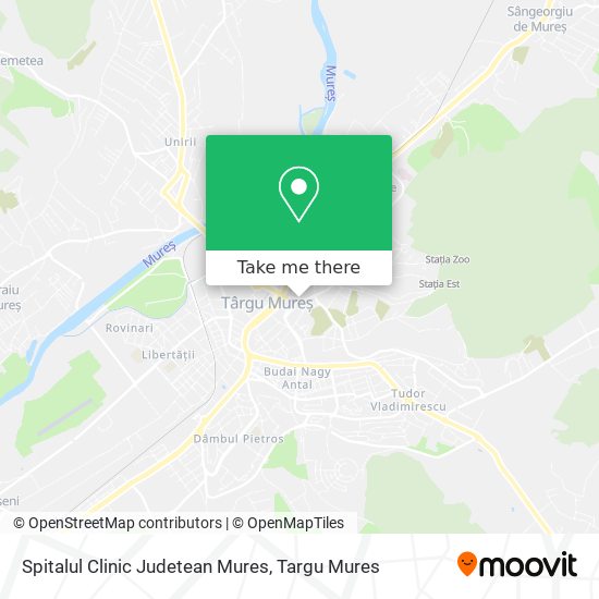 Spitalul Clinic Judetean Mures map