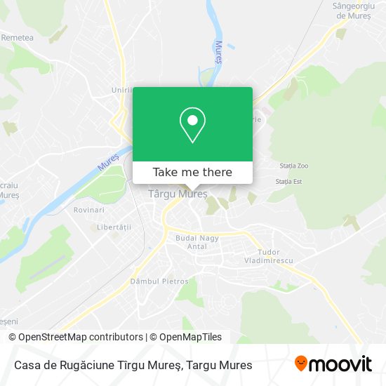 Casa de Rugăciune Tîrgu Mureş map