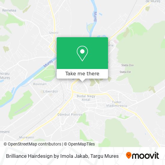 Brilliance Hairdesign by Imola Jakab map