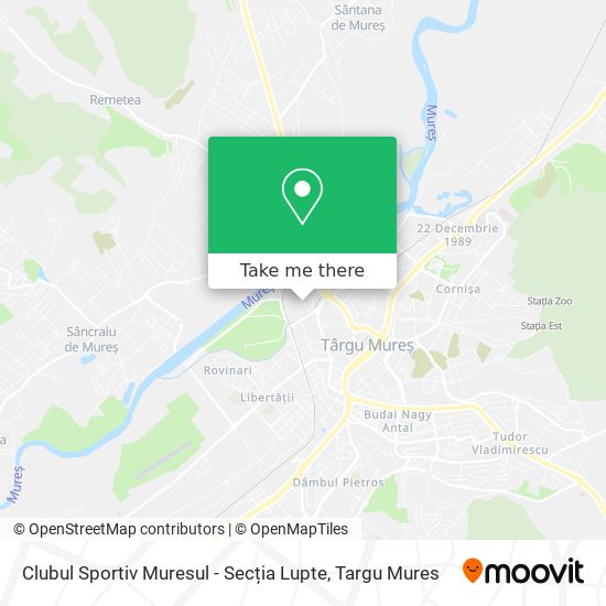 Clubul Sportiv Muresul - Secția Lupte map
