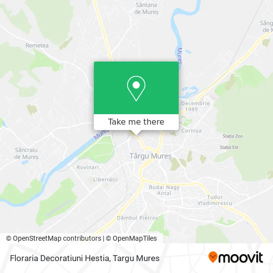Floraria Decoratiuni Hestia map