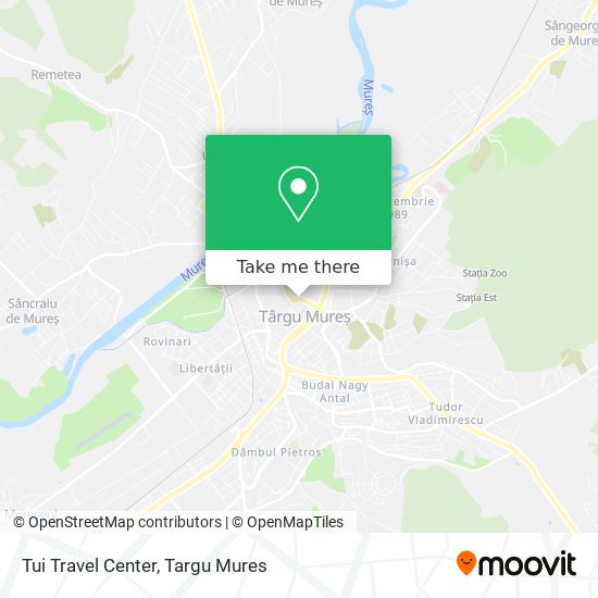 Tui Travel Center map