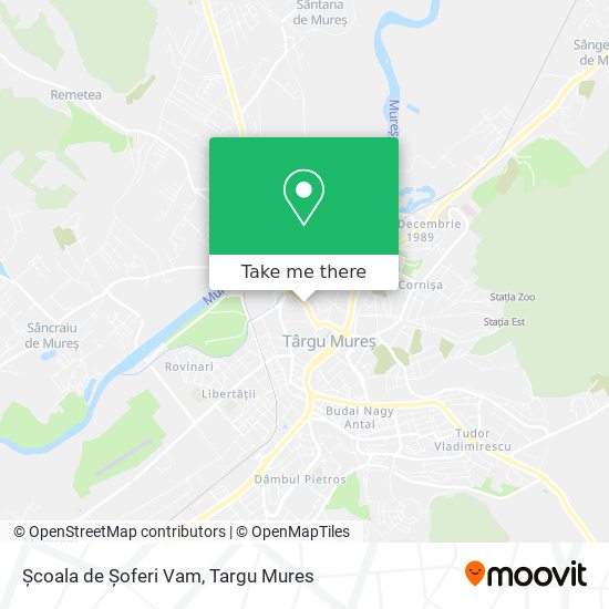 Școala de Șoferi Vam map