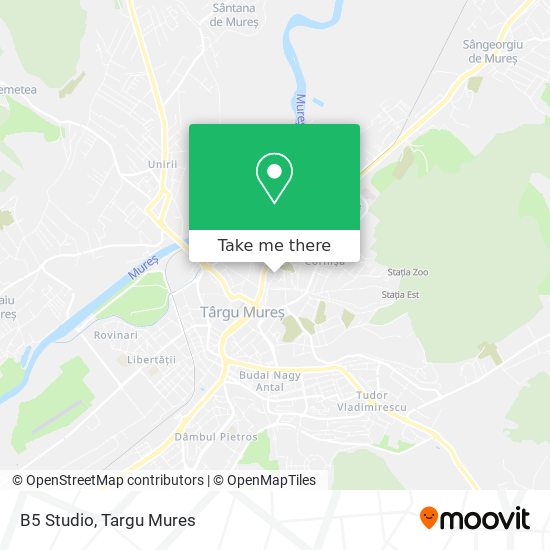 B5 Studio map