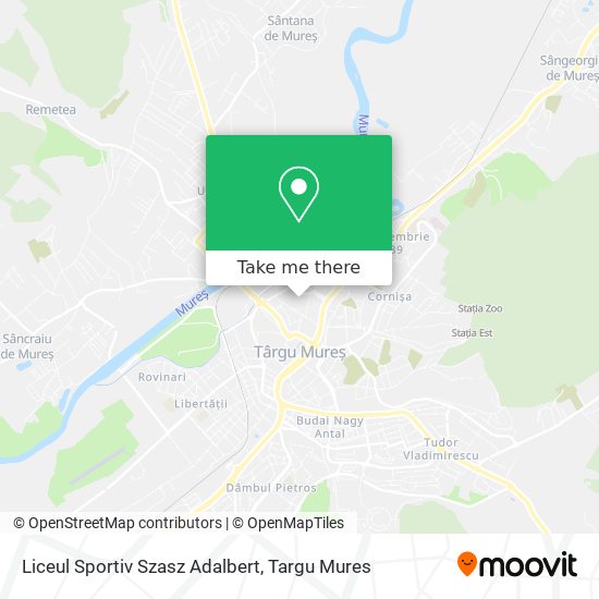 Liceul Sportiv Szasz Adalbert map