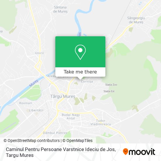 Caminul Pentru Persoane Varstnice Ideciu de Jos map