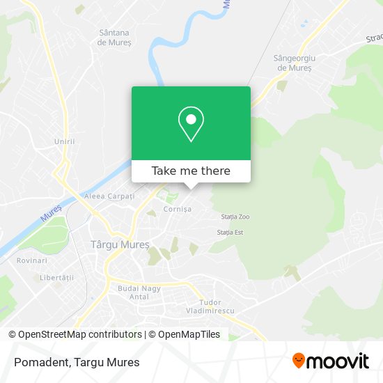 Pomadent map