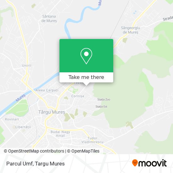 Parcul Umf map
